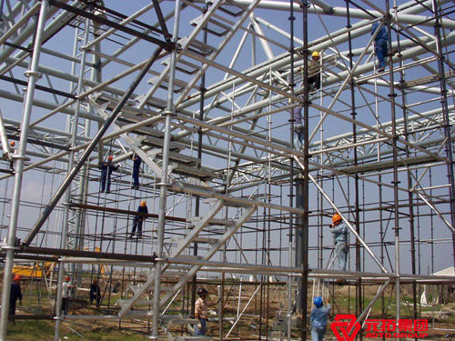 體驗圓盤腳手架