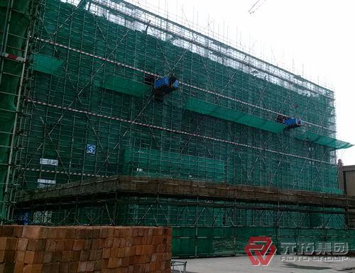 蘭州承插式鍍鋅鋼管外架的搭設(shè)