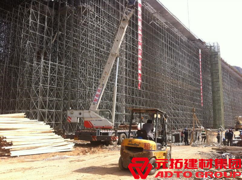 西安盤(pán)扣腳手架租賃多少錢(qián)一噸？