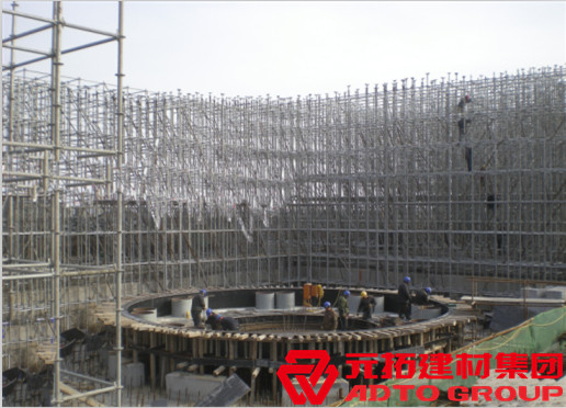 盤扣式腳手架租賃價格怎么計算 ？盤扣一噸每天多少錢？