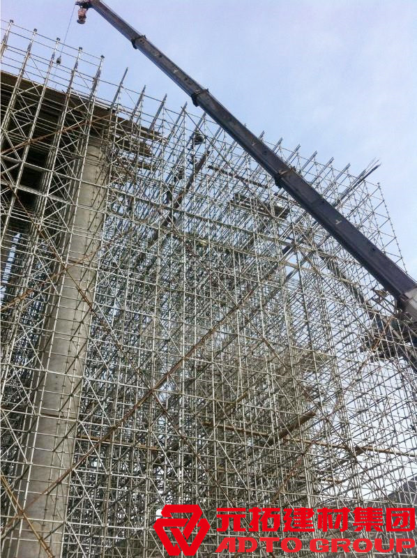 京石工程項目使用元拓承插型盤扣式鋼管支架