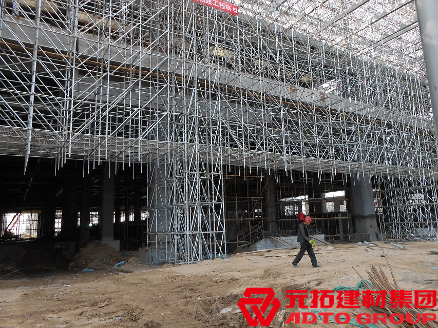 盤扣腳手架租賃哪家好？盤扣腳手架施工需要注意哪些特征？