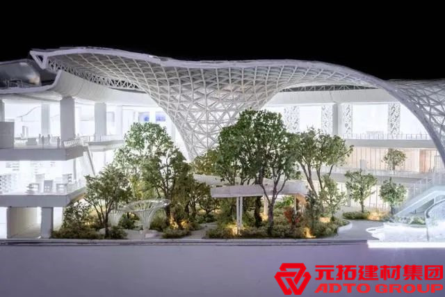哈馬德國際機場（HIA）擴建工程使用元拓盤扣腳手架