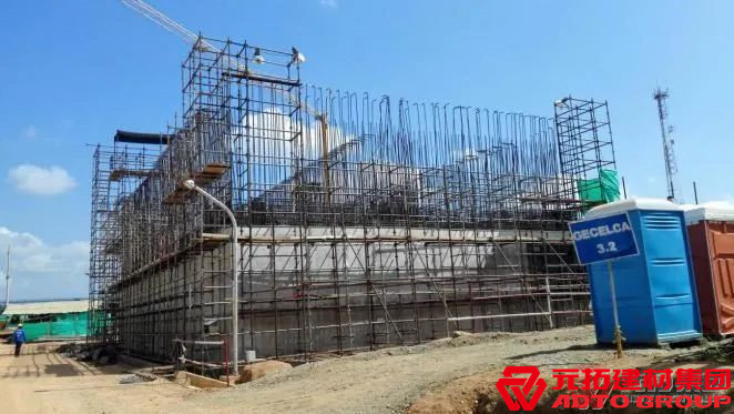 元拓腳手架應用于哥倫比亞G3燃煤電站項目