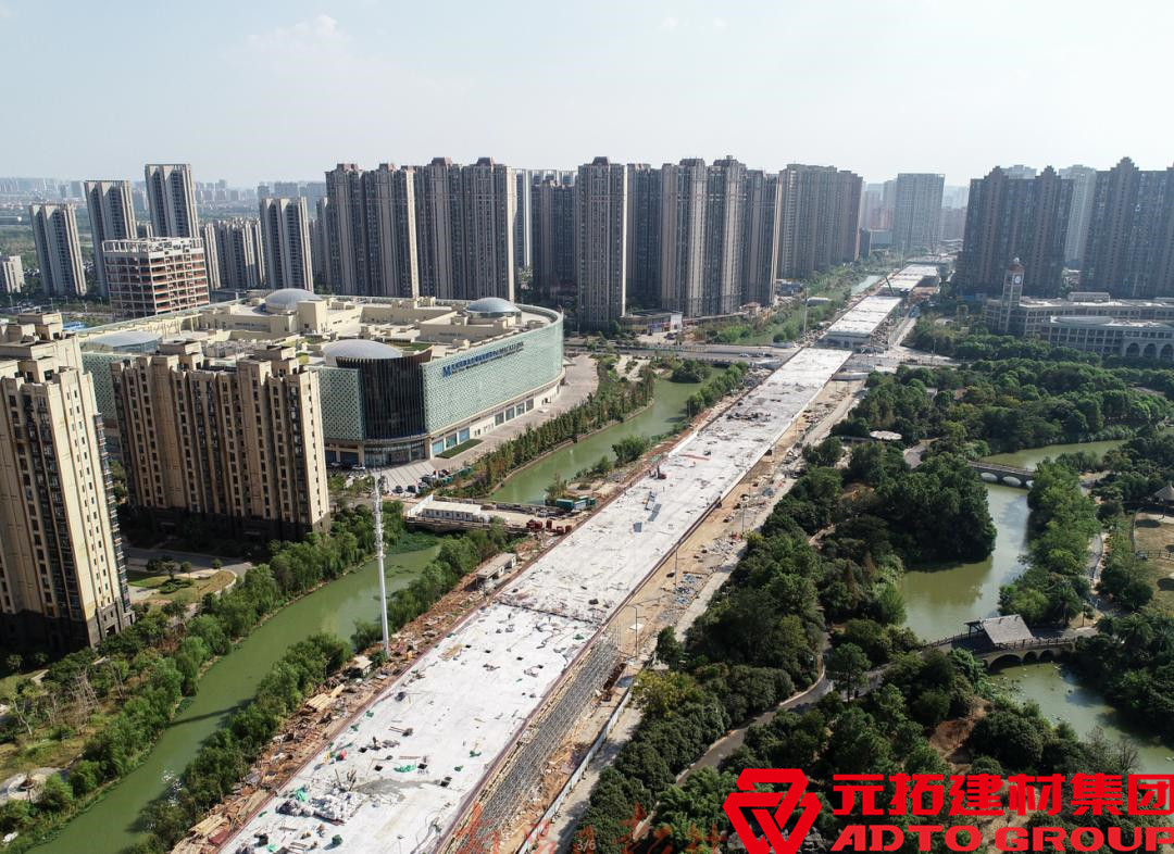 元拓盤扣腳手架助力江西南昌桃花南路快速路改造建設(shè)