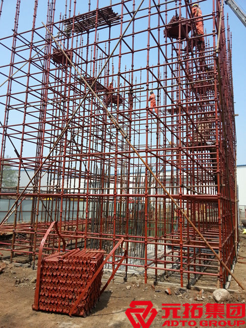 元拓碗扣式腳手架使用技術(shù)指標(biāo)