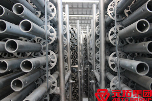 48型盤扣式腳手架一噸能搭多大面積？