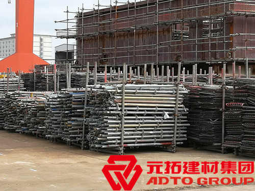 蘇州招商局重工 使用產(chǎn)品：圓盤腳手架