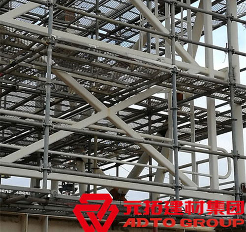 蘇州招商局重工 使用產(chǎn)品：圓盤腳手架