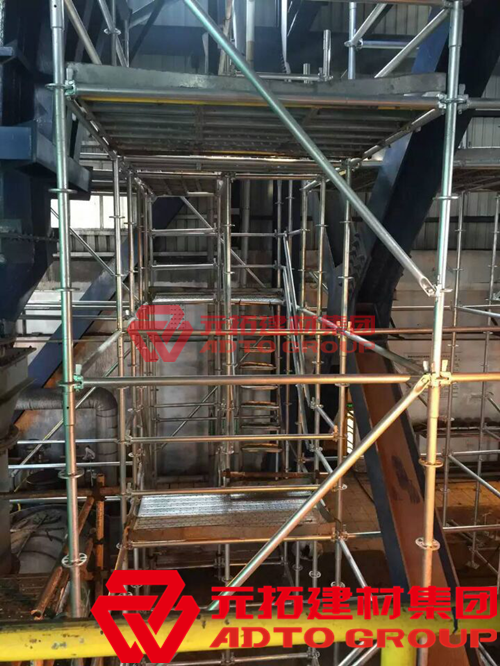 寧波臺塑PP裝置檢修 使用產品：盤扣式腳手架