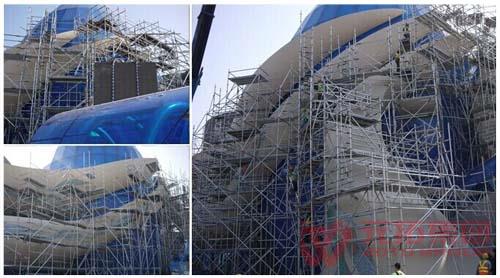 圓盤腳手架和鋁合金模板都是新型綠色模架的典型代表