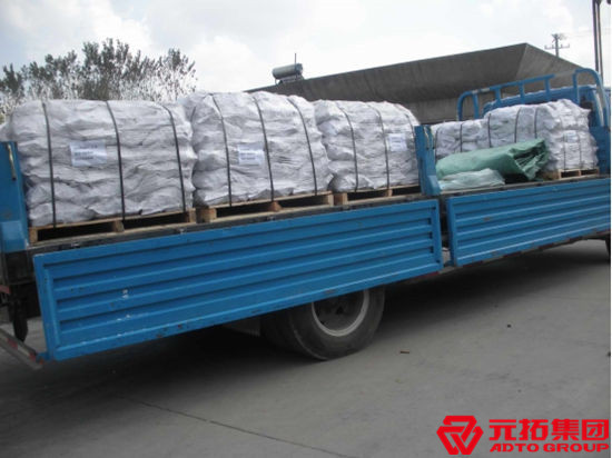 三門核電工程使用元拓鍛造扣件和鑄鐵扣件裝車圖