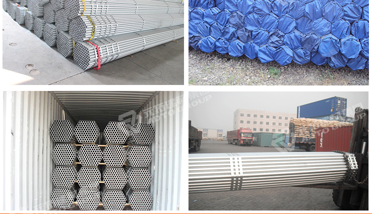 元拓合金鍍鋅管 48.3*2.4包裝與裝
柜