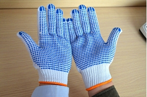 圖片 防滑點塑手套