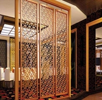 圖片 彩色不銹鋼屏風(fēng)